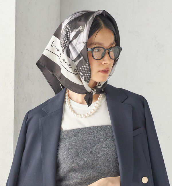 SHIPS for women「【SHIPS別注】THE CULTURE CORD: ARTIST SCARF（DM）」|バンダナ・スカーフ|