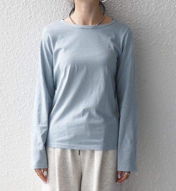 SHIPS any「SHIPS any:〈洗濯機可能〉レイヤード ロングスリーブ TEE &times; タンク セット」|Tシャツ・カットソー|