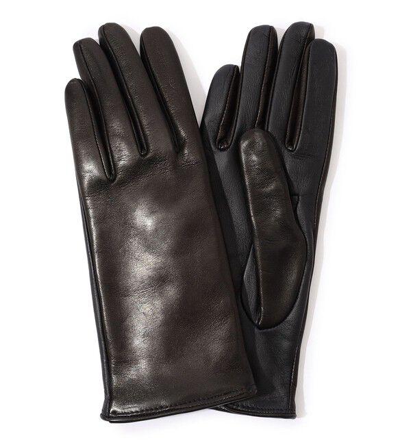 TOMORROWLAND GOODS「Gala Gloves タッチパネル対応 レザーグローブ」|手袋|19 ブラック