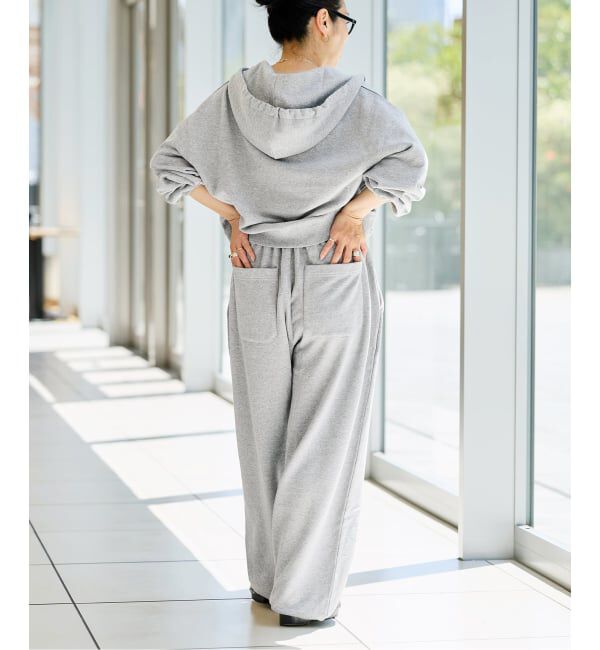IENA LA BOUCLE「《予約》IENA LA BOUCLE ピグメントバイオジップパーカー」|パーカー|