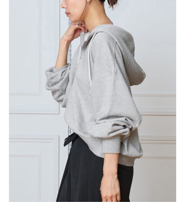 IENA LA BOUCLE「《予約》IENA LA BOUCLE ピグメントバイオジップパーカー」|パーカー|