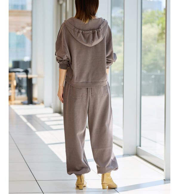 IENA LA BOUCLE「《予約》IENA LA BOUCLE ピグメントバイオジップパーカー」|パーカー|