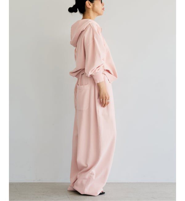 IENA LA BOUCLE「《予約》IENA LA BOUCLE ピグメントバイオジップパーカー」|パーカー|