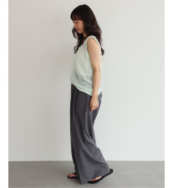 SLOBE IENA「+81 BRANCA/ハチイチブランカ SLOBE別注 スパンコールタンク」|その他|