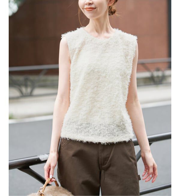 SLOBE IENA「TEAK/ティーク SLOBE別注 シャギーTOPS」|その他|