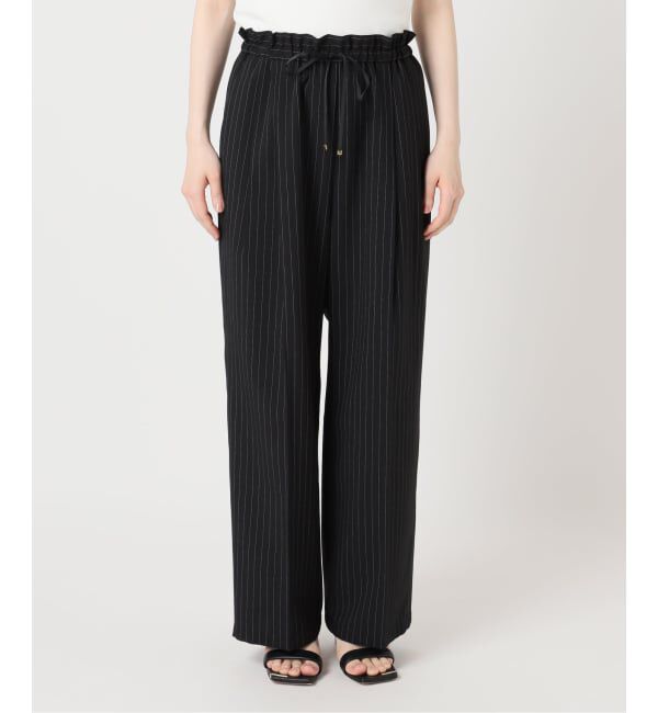 Spick and Span「ドライタッチドロストイージータックパンツ」|スラックス|