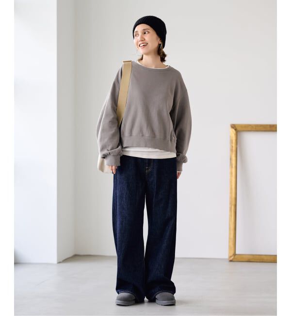 FRAMeWORK「≪予約≫コクーンスリーブSWEAT」|スウェット・ジャージ|