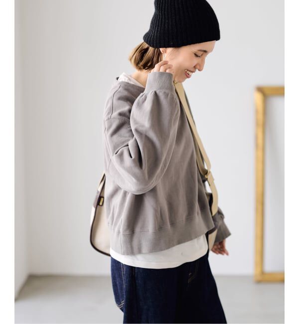 FRAMeWORK「≪予約≫コクーンスリーブSWEAT」|スウェット・ジャージ|