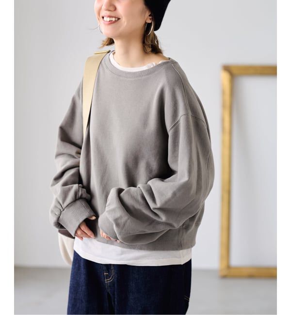 FRAMeWORK「≪予約≫コクーンスリーブSWEAT」|スウェット・ジャージ|