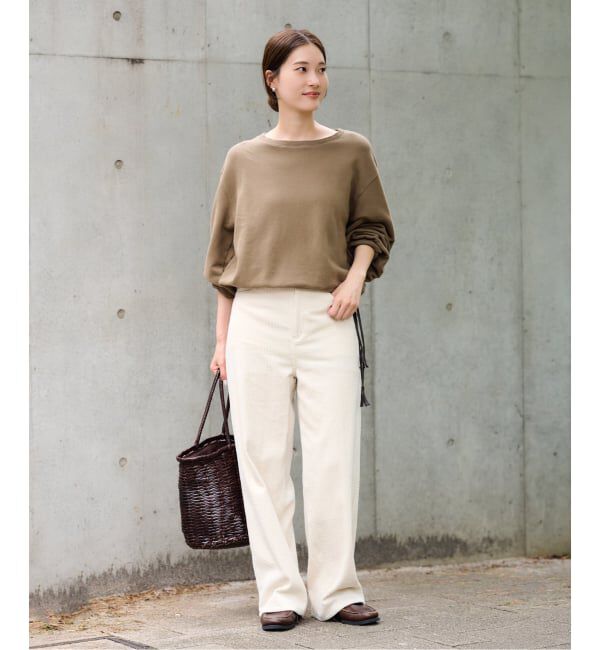 FRAMeWORK「≪予約≫コクーンスリーブSWEAT」|スウェット・ジャージ|
