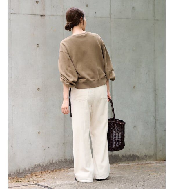 FRAMeWORK「≪予約≫コクーンスリーブSWEAT」|スウェット・ジャージ|