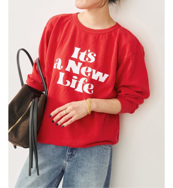 Spick and Span「《予約》Mixta /ミクスタ CREW NECK SWEAT クルーネックスウェット」|スウェット・ジャージ|