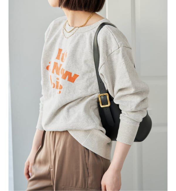 Spick and Span「《予約》Mixta /ミクスタ CREW NECK SWEAT クルーネックスウェット」|スウェット・ジャージ|