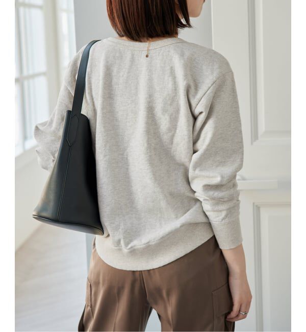 Spick and Span「《予約》Mixta /ミクスタ CREW NECK SWEAT クルーネックスウェット」|スウェット・ジャージ|