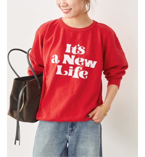 Spick and Span「《予約》Mixta /ミクスタ CREW NECK SWEAT クルーネックスウェット」|スウェット・ジャージ|