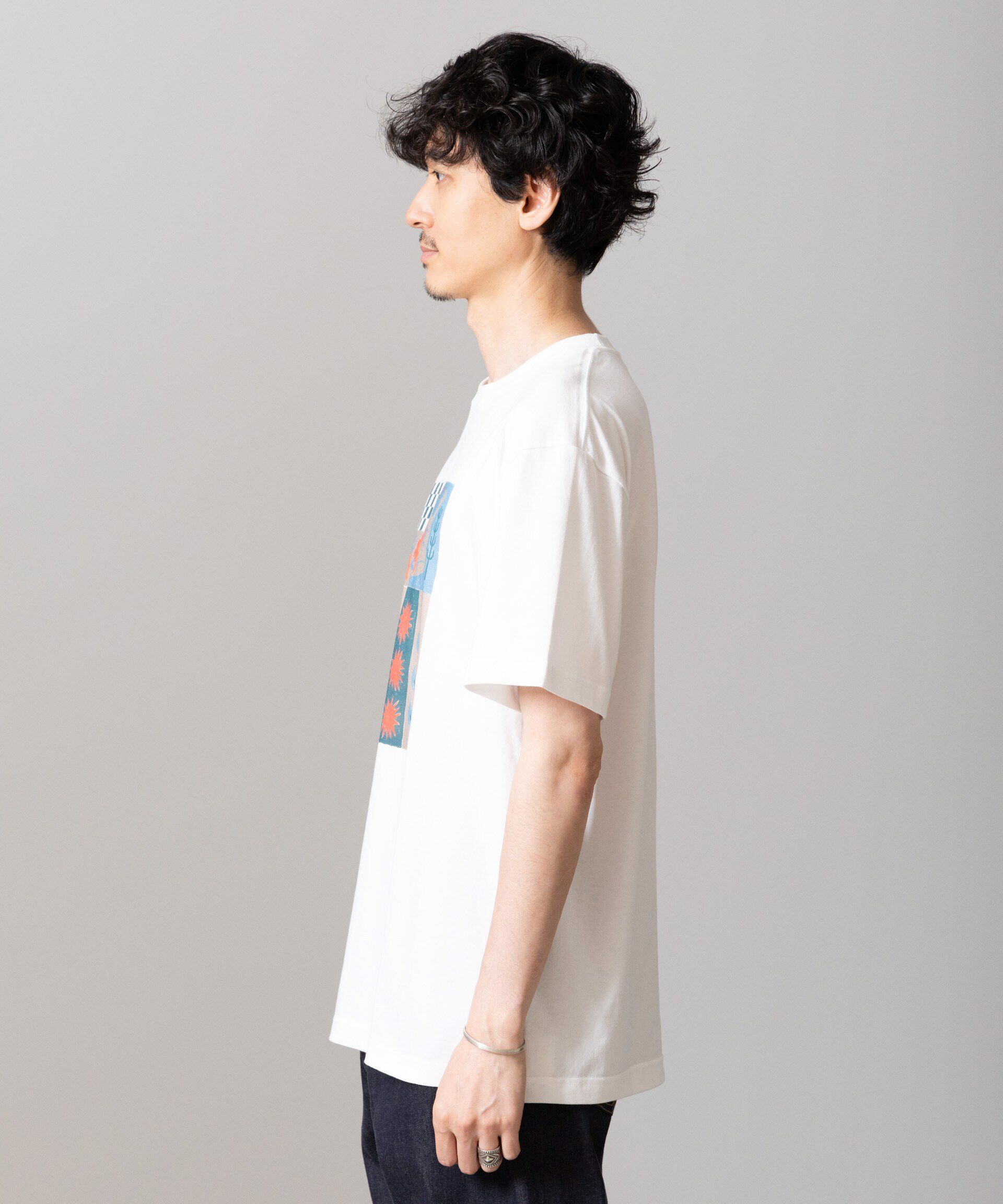 nano･universe「｢Toyameg｣modern academic TILE Tシャツ」|Tシャツ・カットソー|