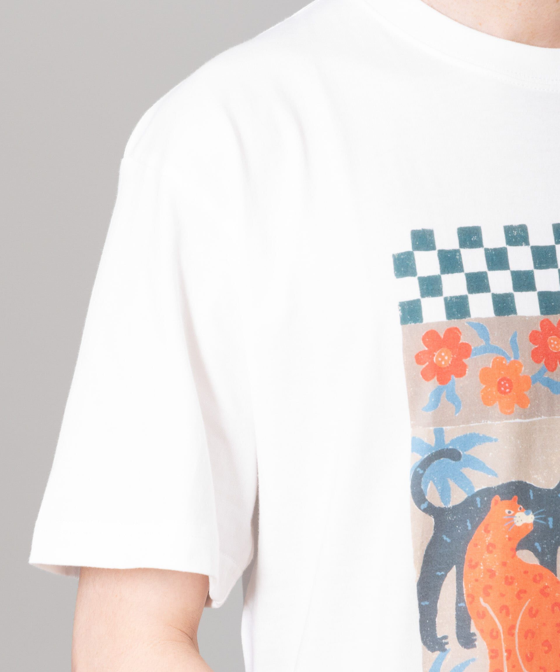 nano･universe「｢Toyameg｣modern academic TILE Tシャツ」|Tシャツ・カットソー|