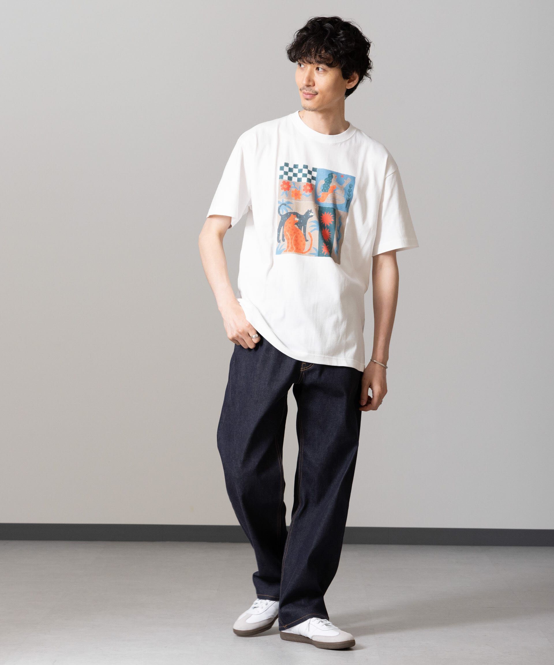 nano･universe「｢Toyameg｣modern academic TILE Tシャツ」|Tシャツ・カットソー|