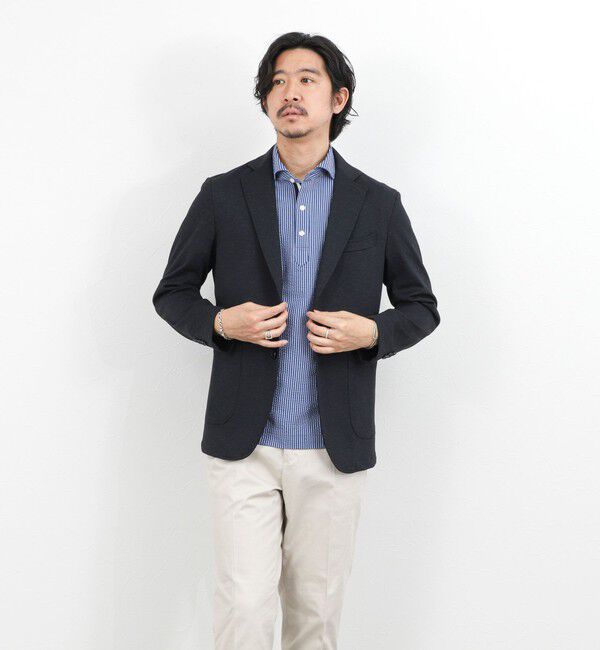 NOLLEY'S goodman「【BECシリーズ】《ビジカジ対応》サッカーテープポロシャツ / ビズポロ /26SS」|ポロシャツ|