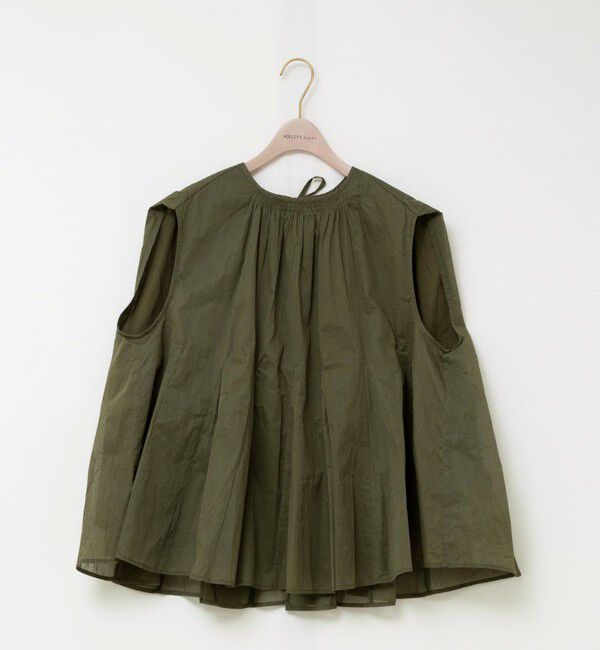 NOLLEY'S sophi「【MARILYN MOON/マリリーンムーン】sheer starched cottonブラウス」|シャツ・ブラウス|