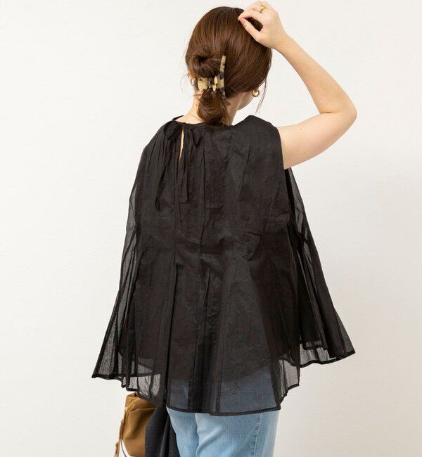 NOLLEY'S sophi「【MARILYN MOON/マリリーンムーン】sheer starched cottonブラウス」|シャツ・ブラウス|