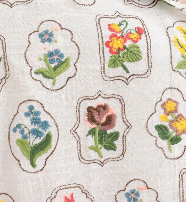 fredy emue「エンブロイダリージャケットシャツ」|シャツ・ブラウス|