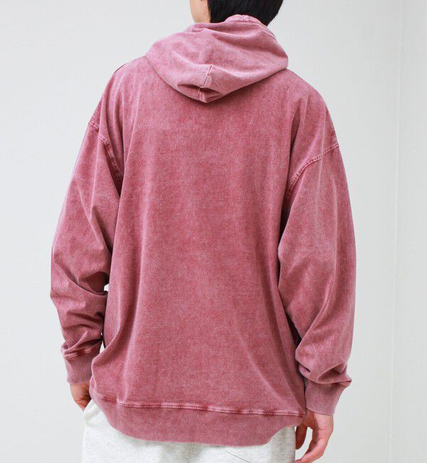 GLOSTER「【ロンT以上、パーカー未満】ケミカル加工 フードロンT」|パーカー|
