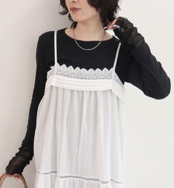 fredy emue「レイヤードスリーブロンTシャツ」|Tシャツ・カットソー|