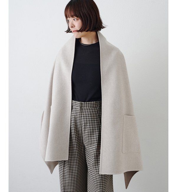  「＜WEB限定カラーあり＞リバーケープストール」|その他|
