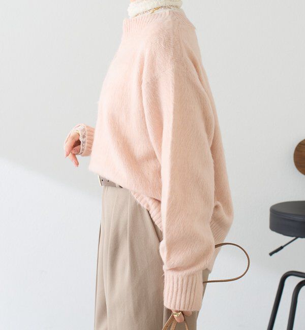  「【EC限定カラーあり/軽量/お尻周りカバー◎】エアリージップニット」|ニット・セーター|