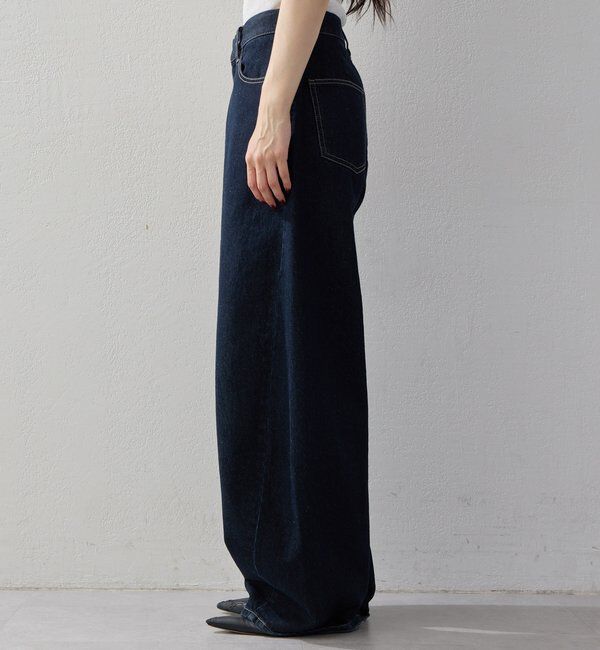  「【2026AW Debut】【UNFORM】コクーンデニムパンツ」|チノ|