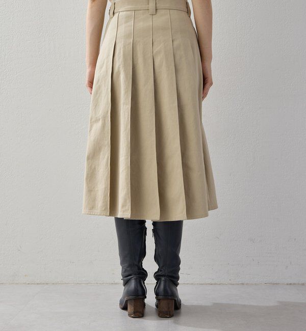  「【2026AW Debut】【UNFORM】ミモレ丈タックスカート」|スカート|