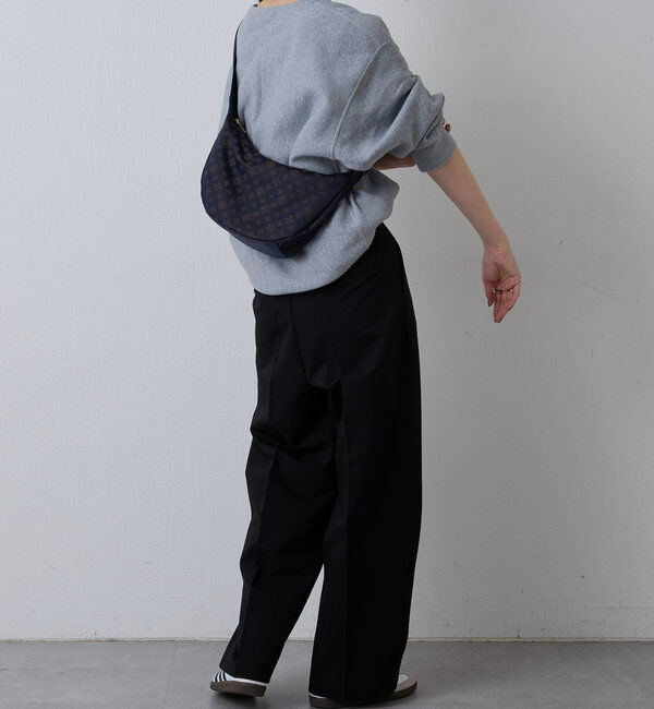  「【撥水】《軽量/200g》クラウズナイロンラウンドショルダーバッグ」|ショルダー・メッセンジャー|
