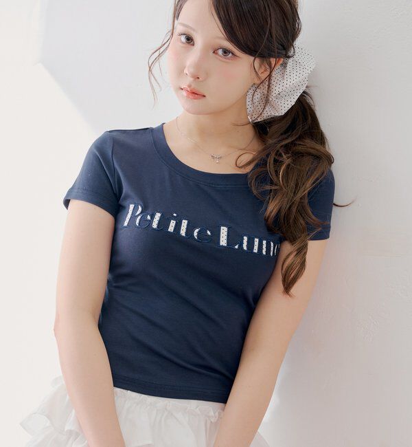  「ドットロゴT+シュシュセット」|Tシャツ・カットソー|