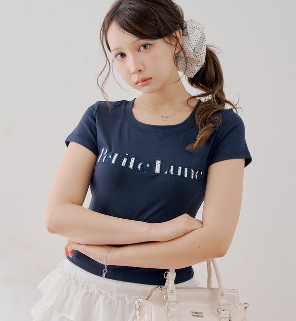  「ドットロゴT+シュシュセット」|Tシャツ・カットソー|