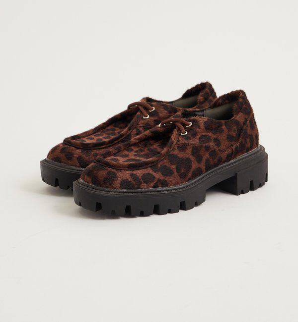  「SLOPPY配色厚底ローファー」|その他|