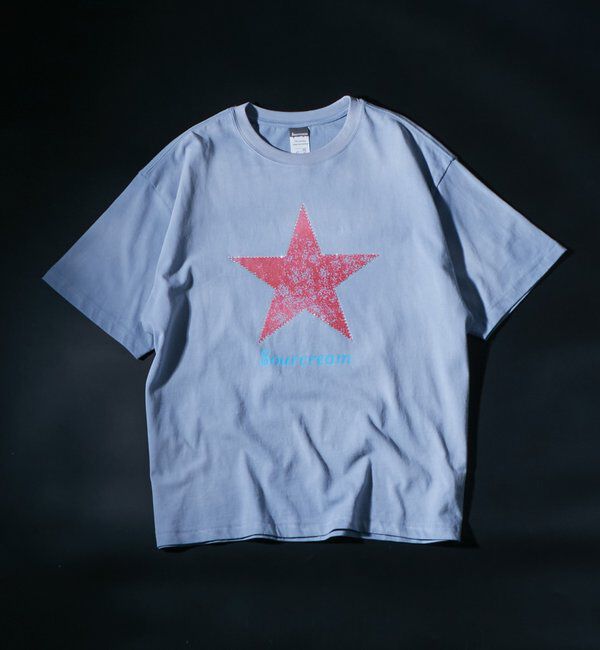  「【Sourcream/UNISEX】ラインストーンスターグラフィックTEE」|Tシャツ・カットソー|