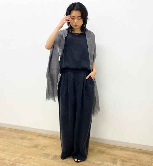 Rouge vif「【追加】【The Bagmati/ザ バグマティ】リネンストール」|マフラー|