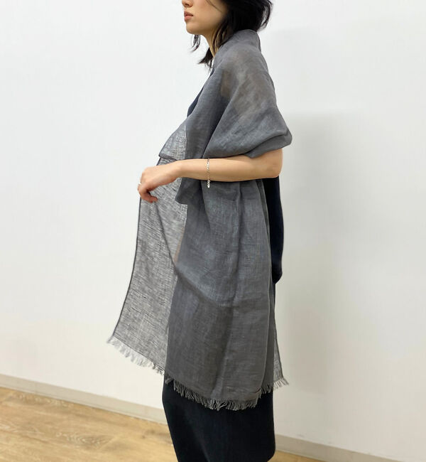 Rouge vif「【追加】【The Bagmati/ザ バグマティ】リネンストール」|マフラー|