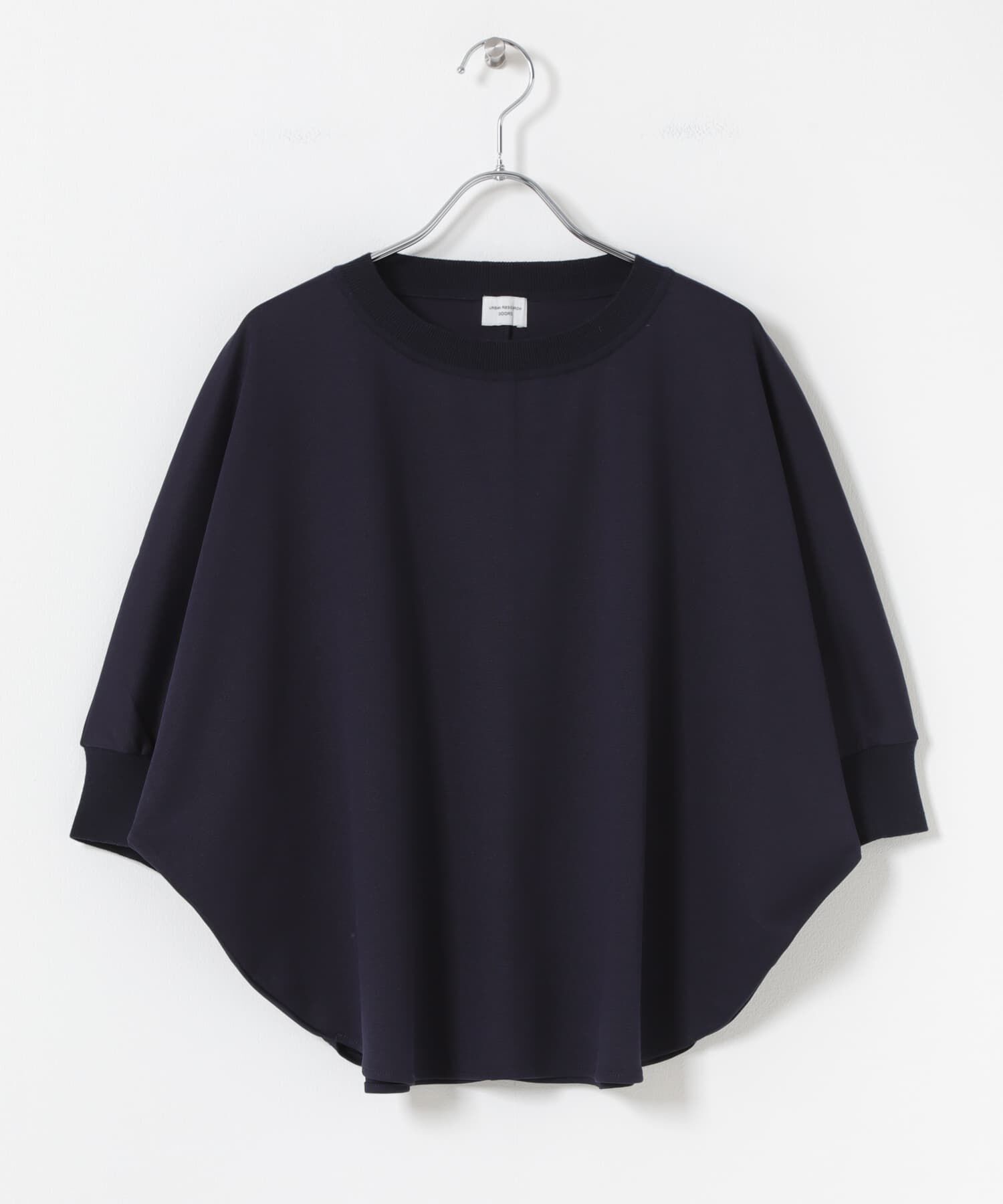 URBAN RESEARCH DOORS「ニットドッキングドルマン プルオーバー」|Tシャツ・カットソー|