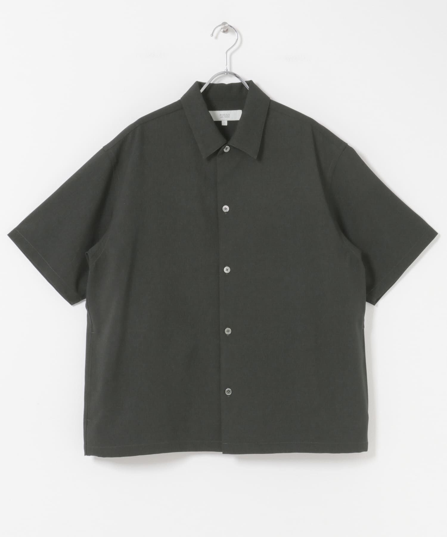 URBAN RESEARCH ROSSO「『セットアップ対応』『防シワ』サマーウール調サイドポケットシャツ」|シャツ・ブラウス|