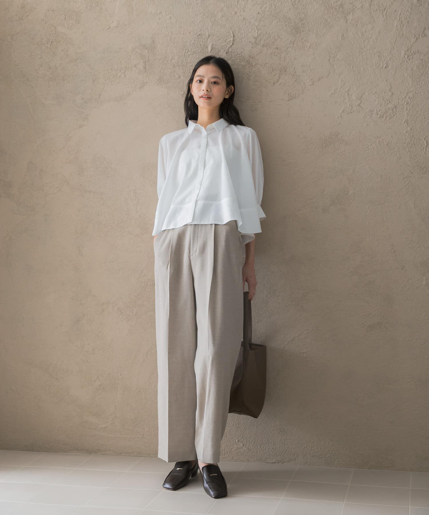 URBAN RESEARCH ROSSO「防シワハイウエストワイドスラックス」|その他|