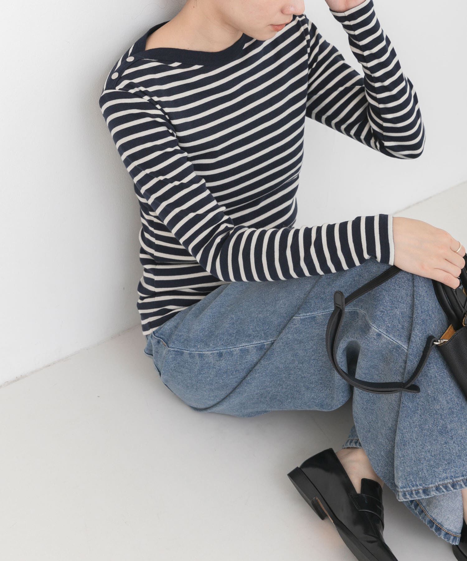 URBAN RESEARCH「『別注』LE MINOR&times;URBAN RESEARCH　ボーダーカットソー」|Tシャツ・カットソー|