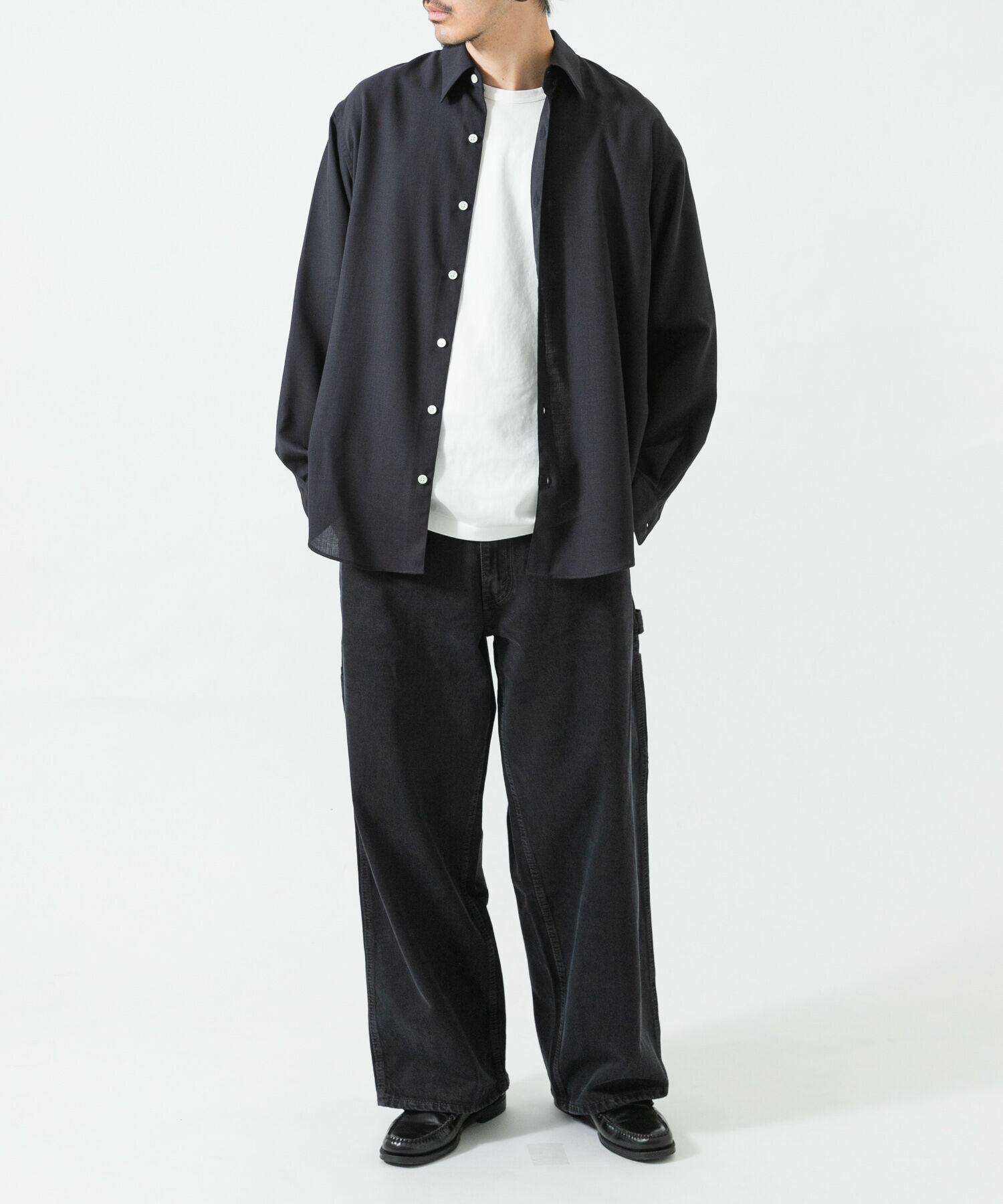 URBAN RESEARCH「WASHABLE WOOL REG SHIRTS」|シャツ・ブラウス|