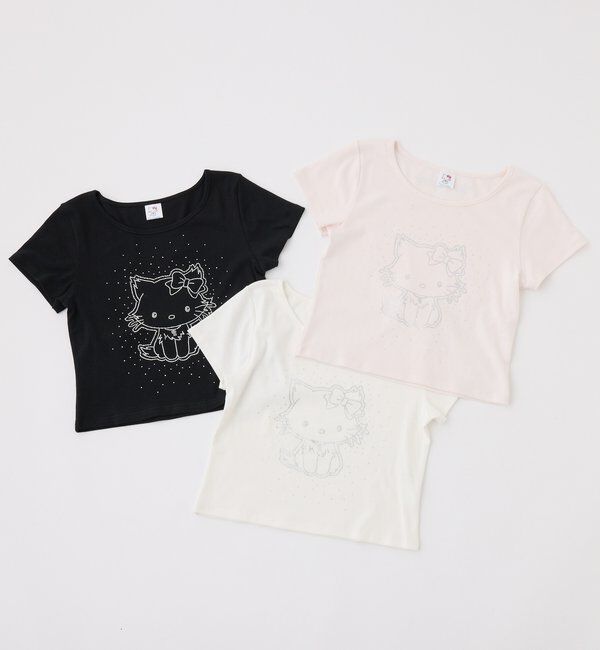 「【チャーミーキティ】ラインストーンTee」|その他|
