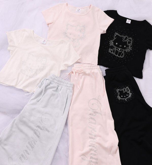  「【チャーミーキティ】ラインストーンTee」|その他|