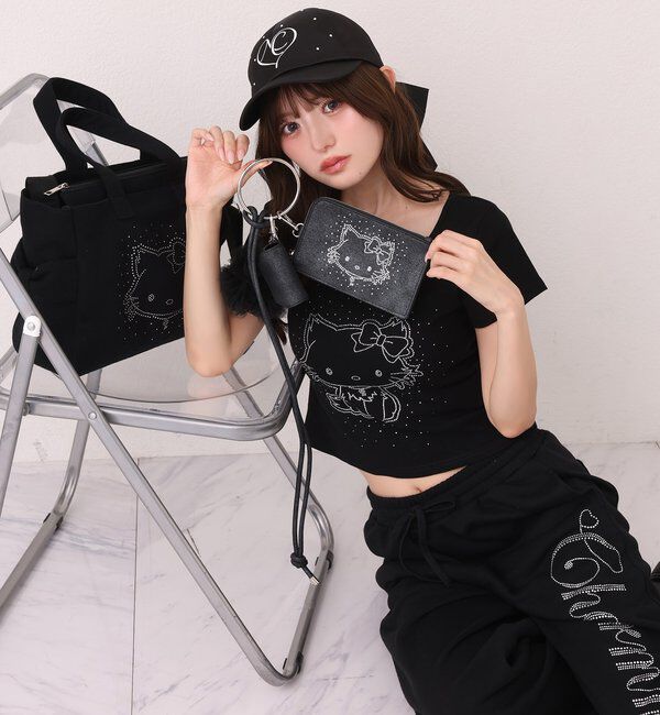  「【チャーミーキティ】ラインストーンTee」|その他|