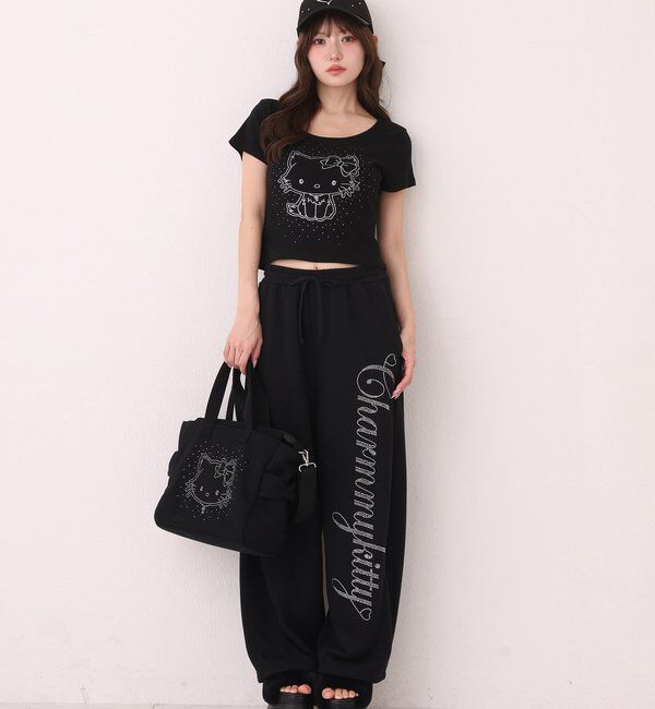  「【チャーミーキティ】ラインストーンTee」|その他|