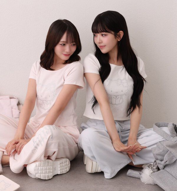  「【チャーミーキティ】ラインストーンTee」|その他|