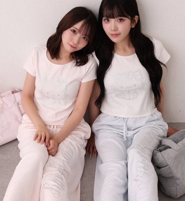  「【チャーミーキティ】ラインストーンTee」|その他|